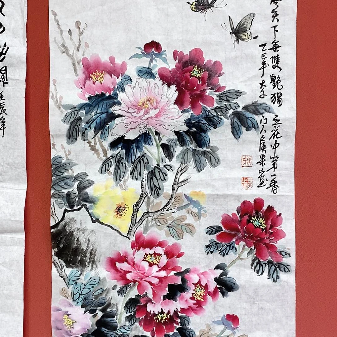 国画大风堂嫡传-侯果山老师作品路