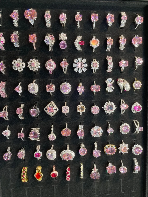 铜合金戒指 精致轻奢高级开口戒指