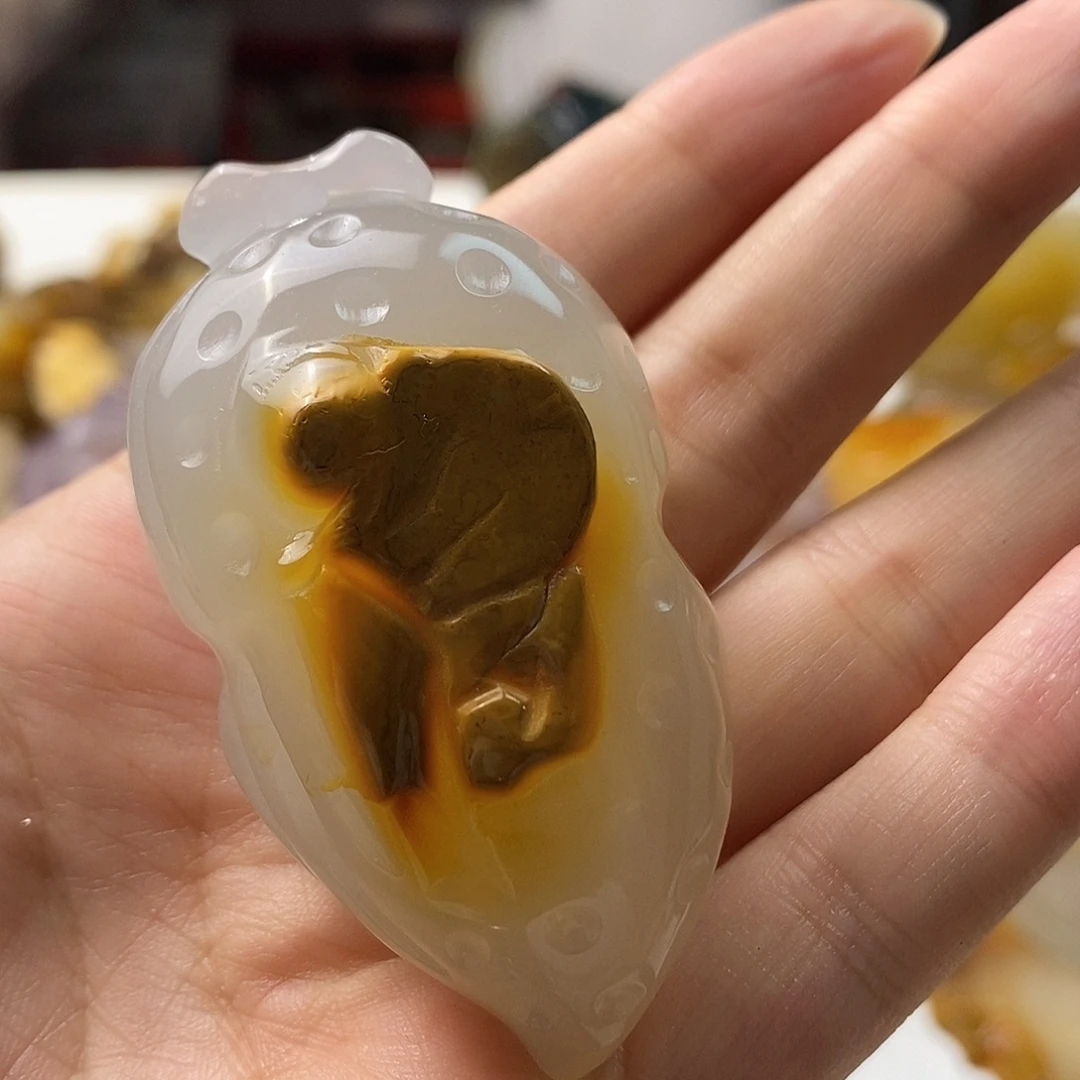 玛瑙/玉髓未镶嵌颈饰