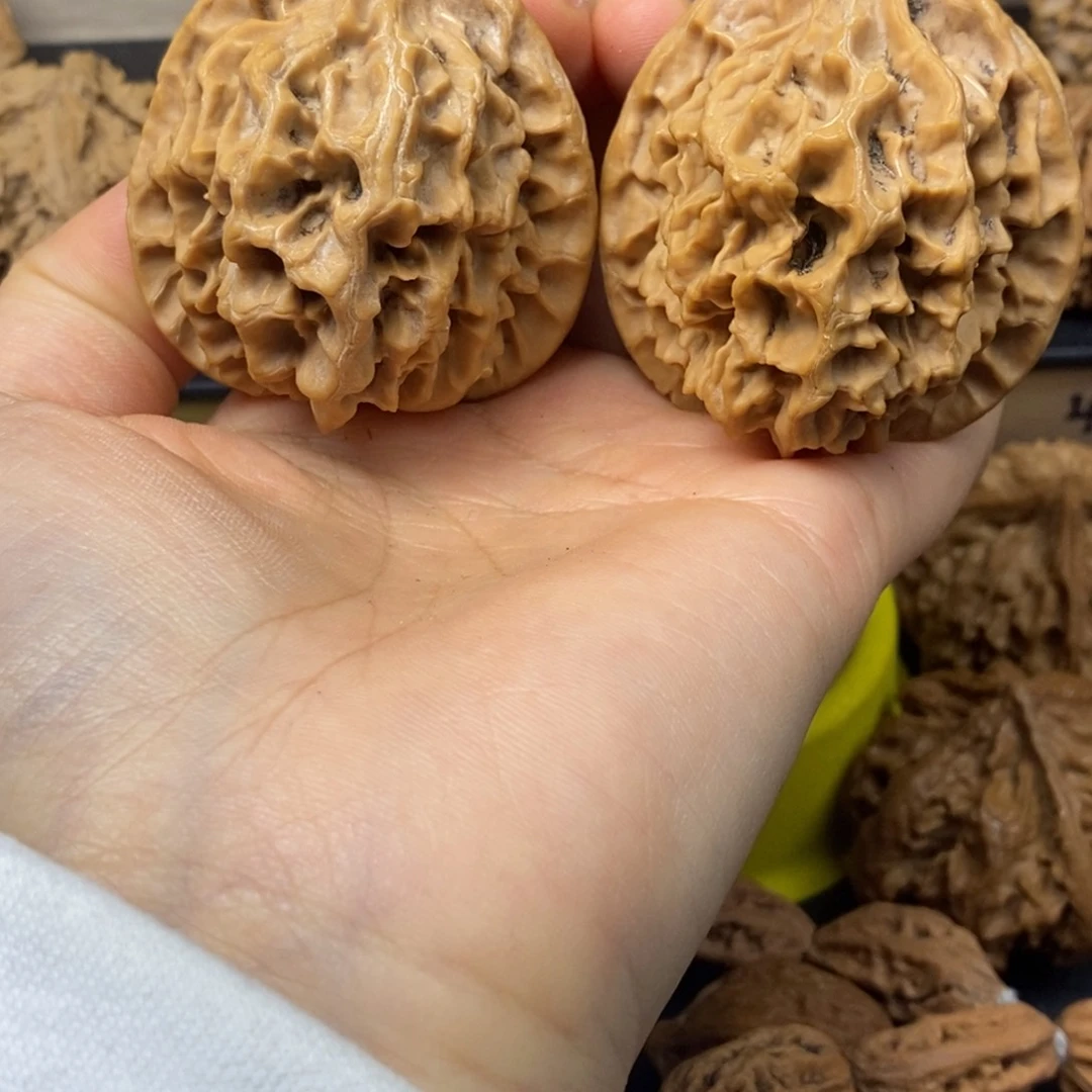 桃核吊坠秦岭大花46