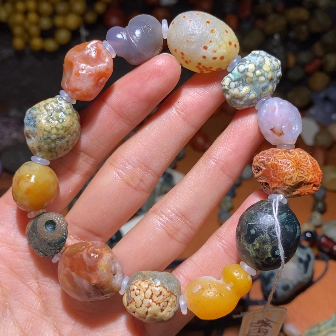玛瑙/玉髓未镶嵌珠宝半成品