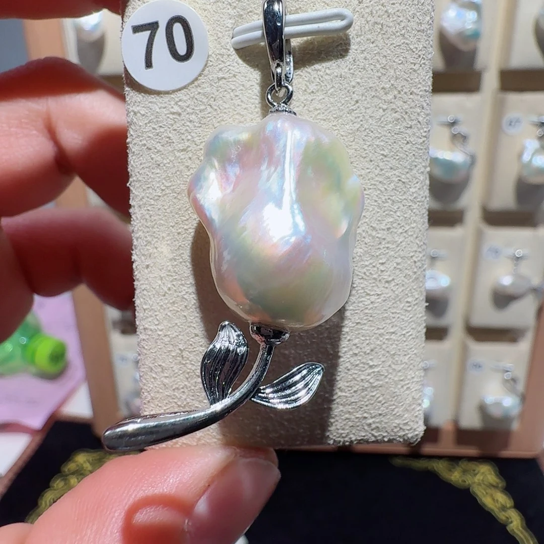 合金颈饰淡水珍珠