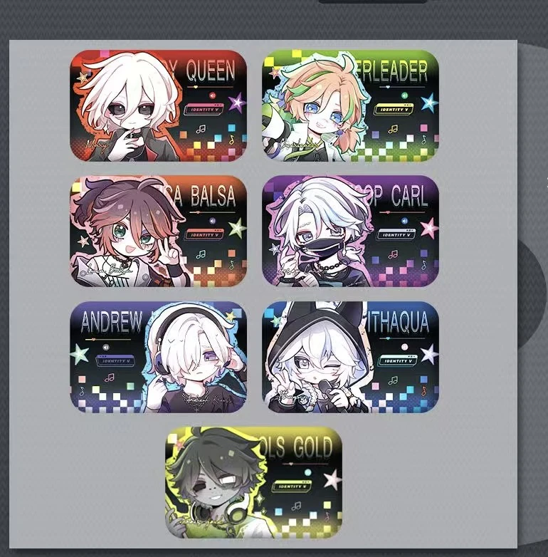 （拆盒）正版同人授权电竞系列吧唧 拍立得 票根盲盒代拆