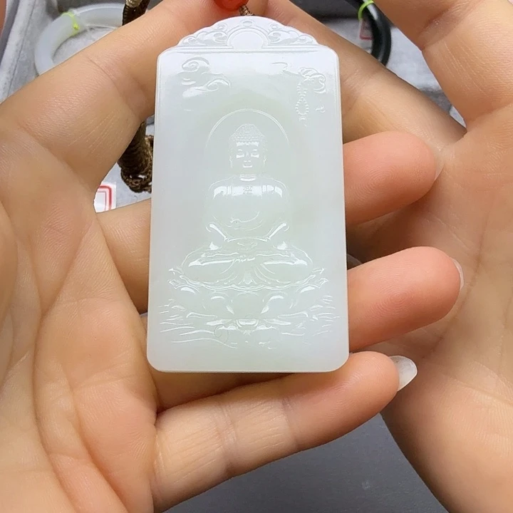 和田玉（白玉）未镶嵌颈饰