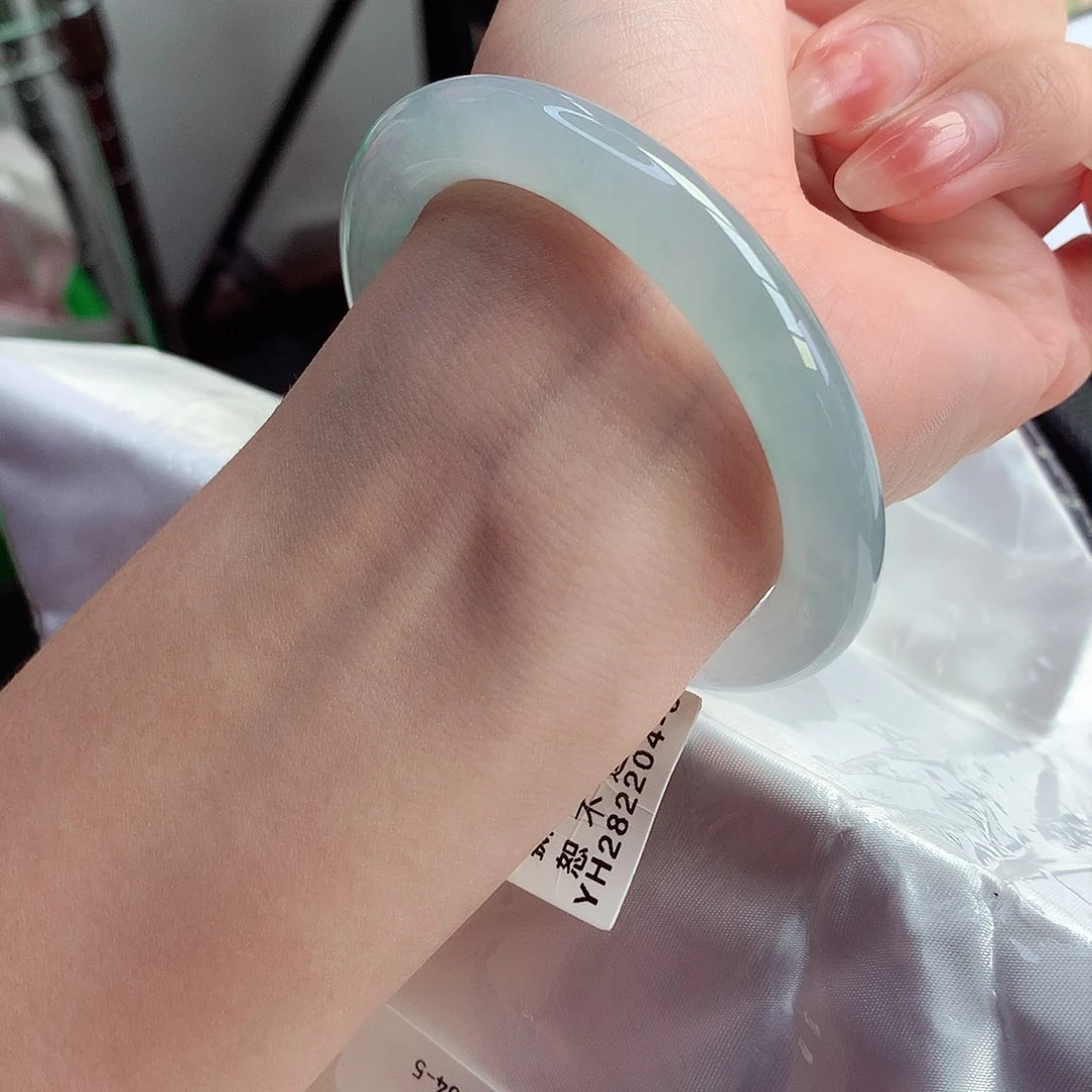 翡翠手镯未镶嵌天然A货翡翠54/55