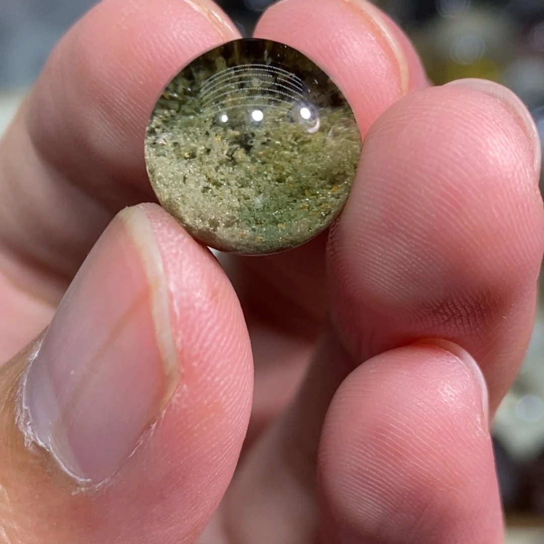 水晶圆珠13.8mm未镶嵌水晶