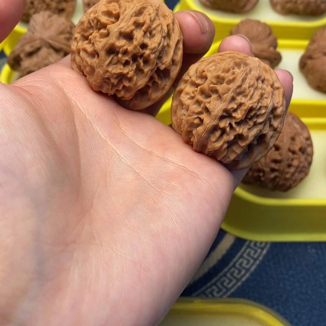 文玩核桃把件38苹果 福利