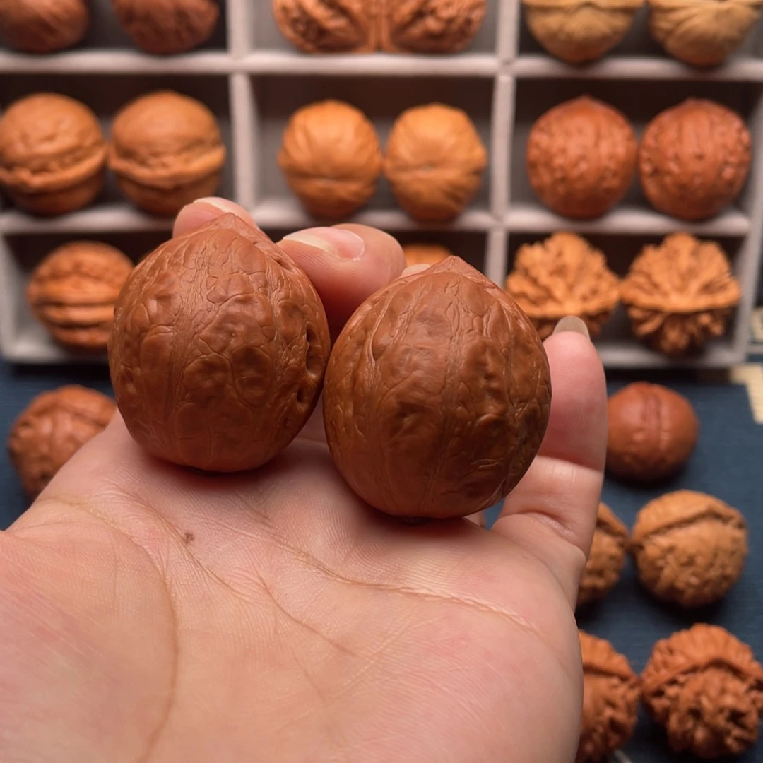 把件文玩核桃大红枣