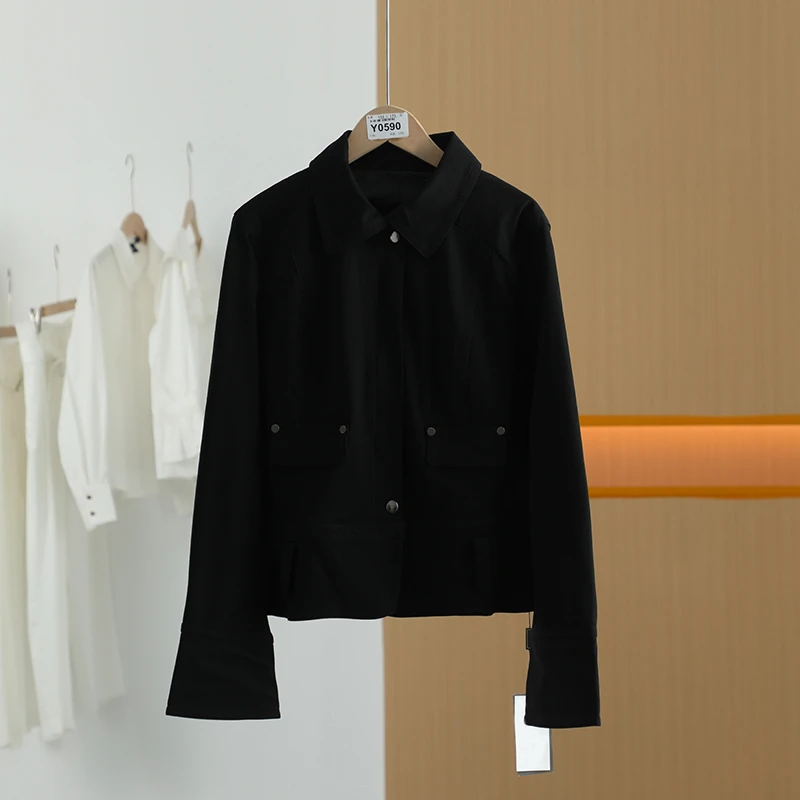 【唐长老自营】货号Y0590女装春秋新款休闲百搭外套YL