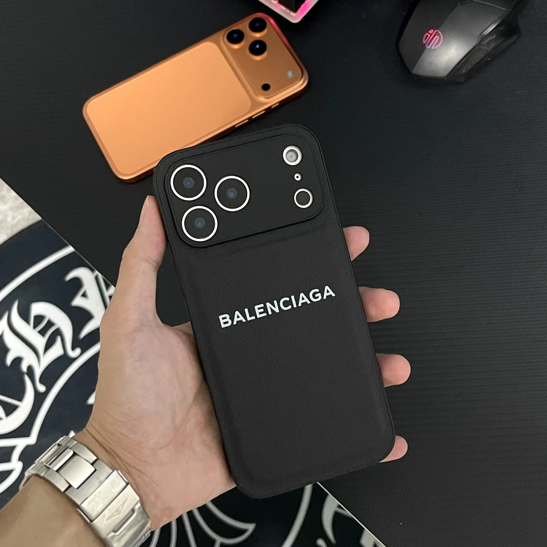 潮酷皮纹高级质感适用iPhone17promax苹果16手机壳磨砂15精孔14