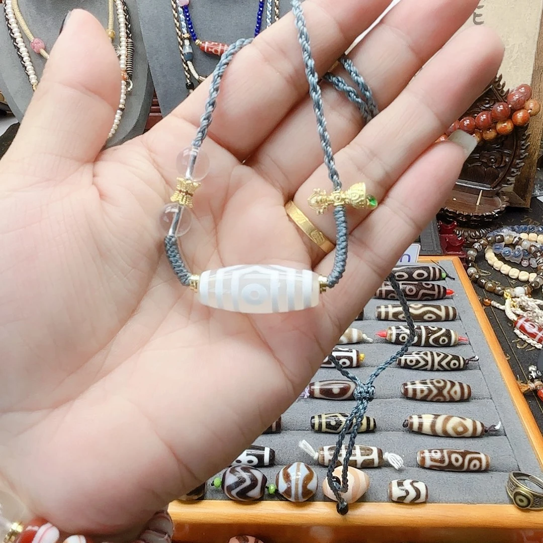 玛瑙/玉髓合金颈饰