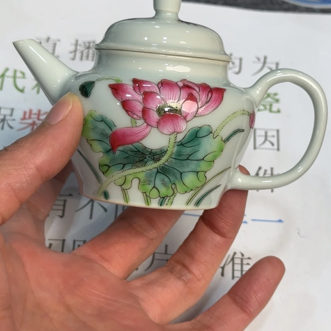 杯子瓷当代仿古精品全手工