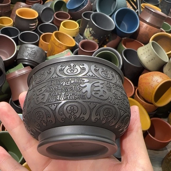 茶杯紫砂全手工紫砂