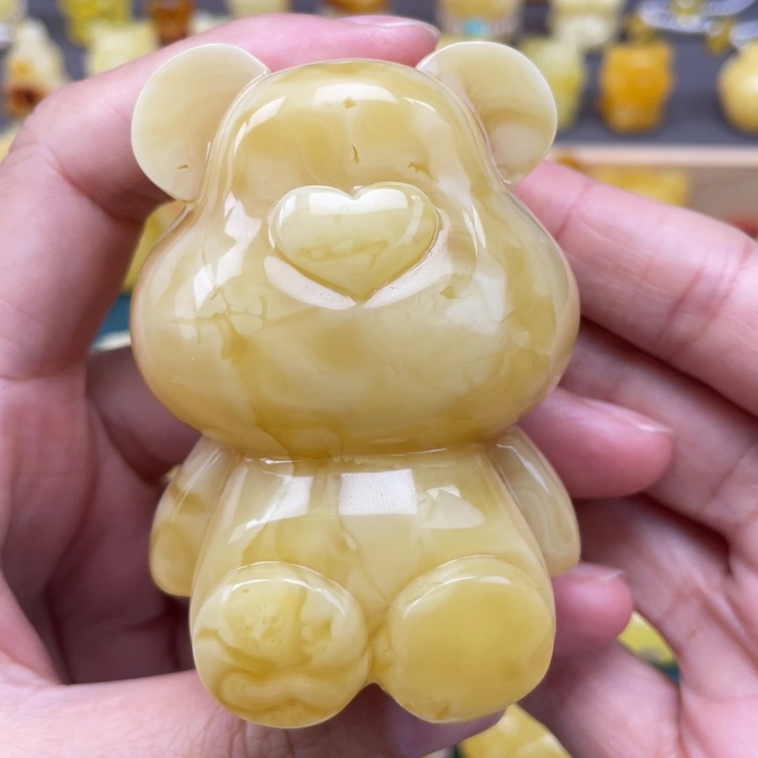 裸石琥珀未镶嵌蜜蜡