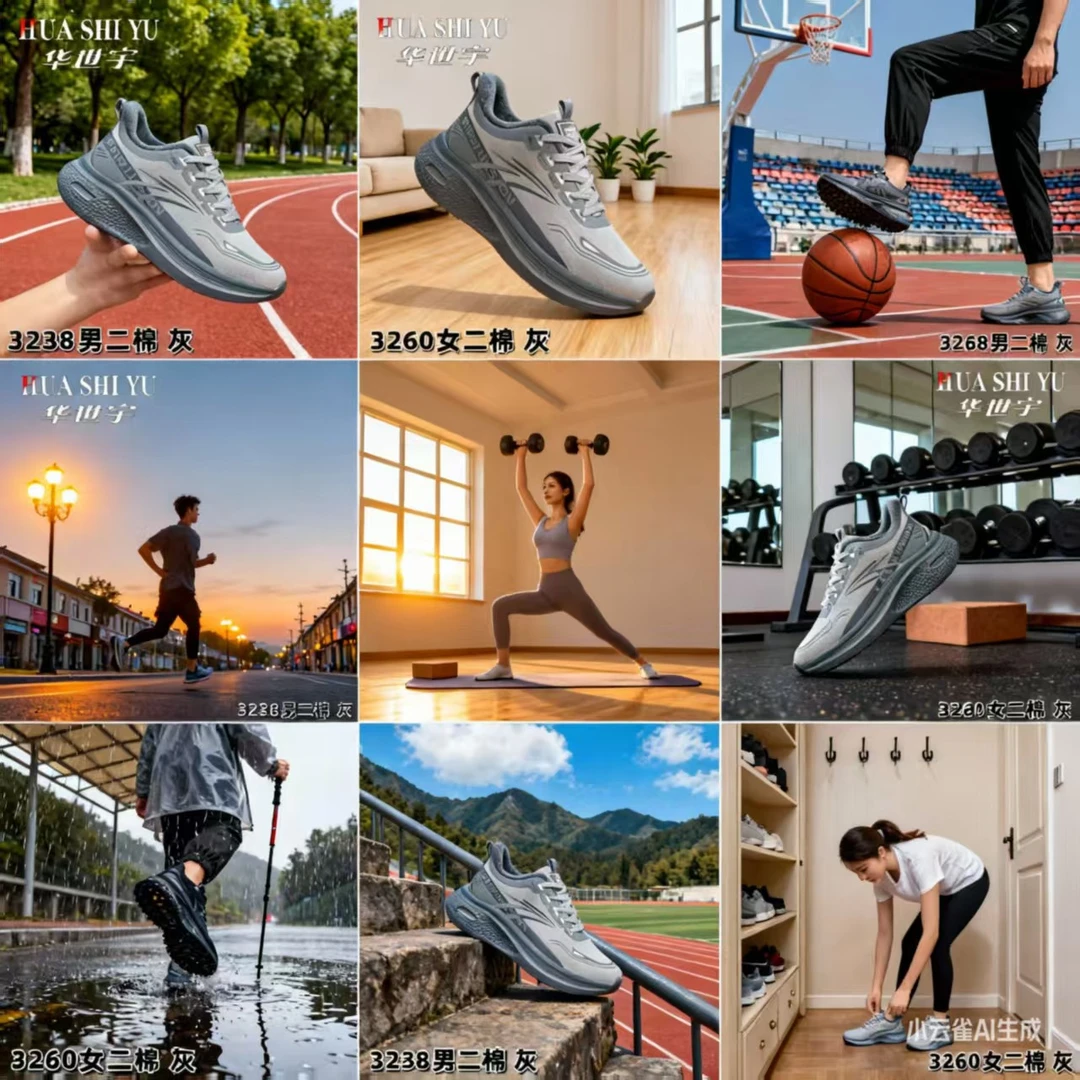 跑道公路WATER SHELL跑步鞋男女通用轻便皮面加绒大牌同款高弹底