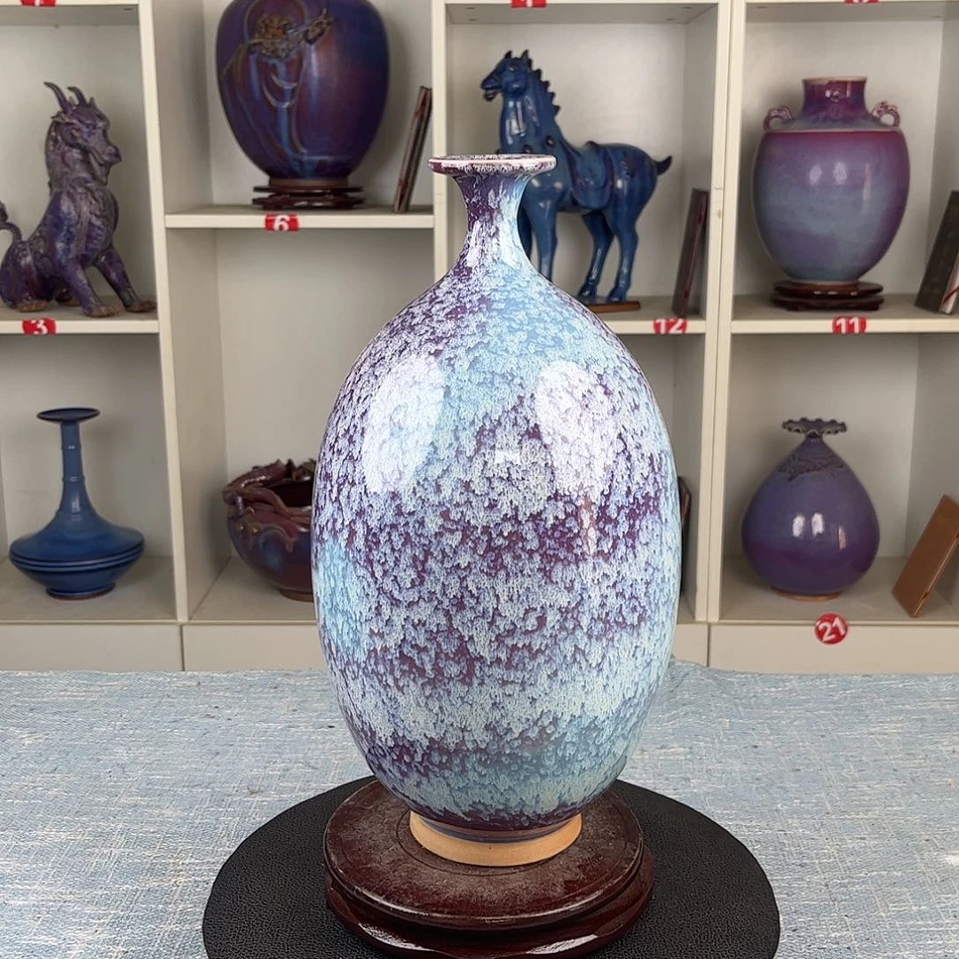 瓷片福瓜瓶珍品收藏无礼盒