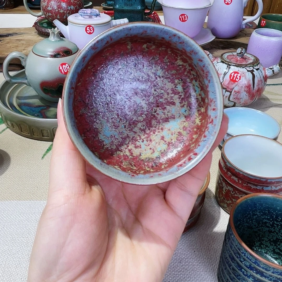 壶禹州钧瓷艺术作品