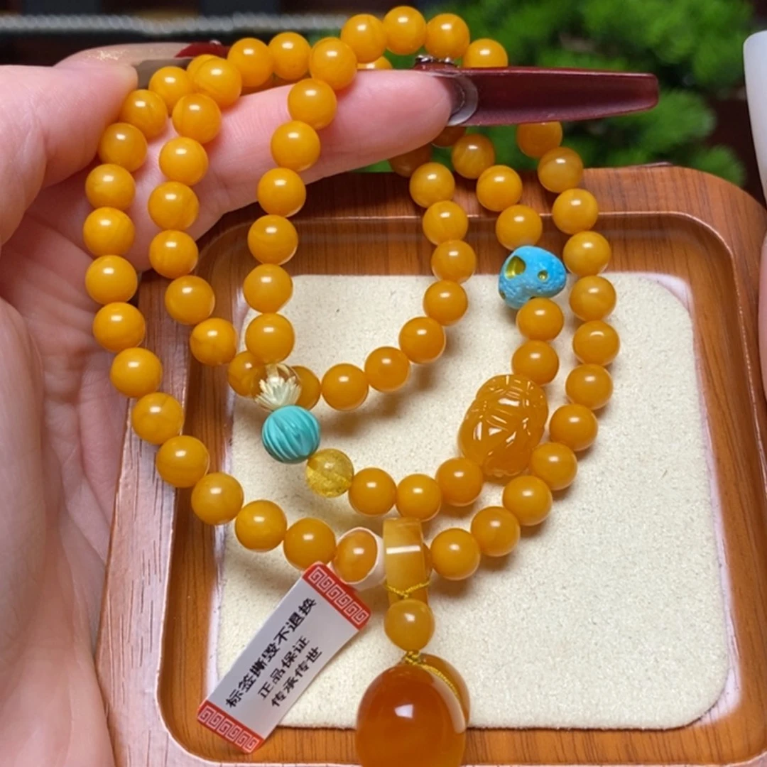 【闪购商品】手链蜜蜡未镶嵌手串