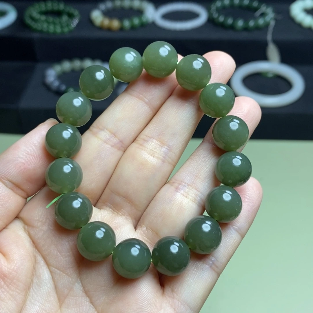 和田玉（糖玉）未镶嵌手链