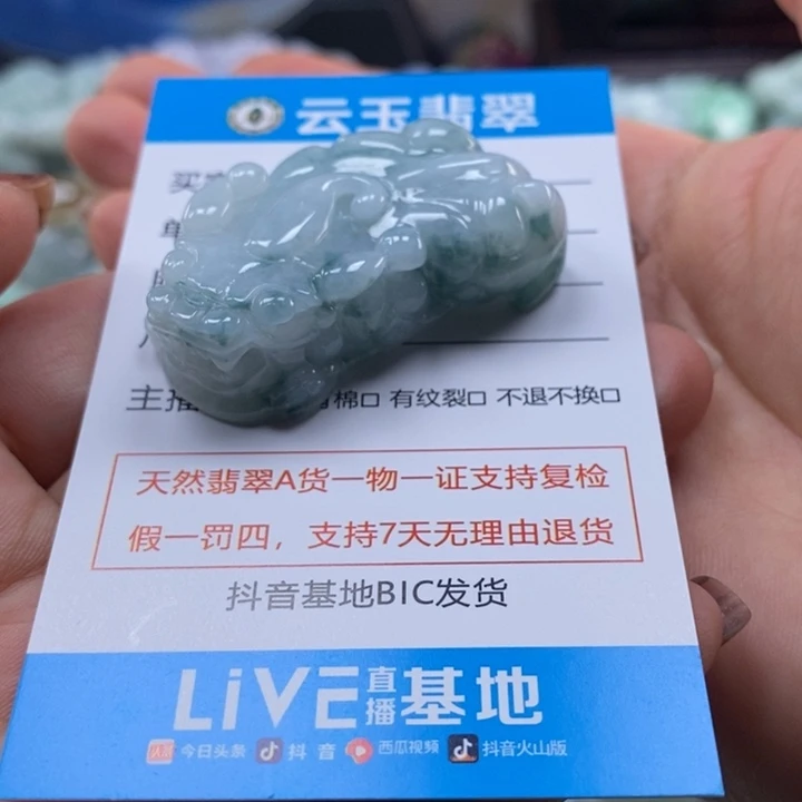 颈饰未镶嵌翡翠多人貔貅