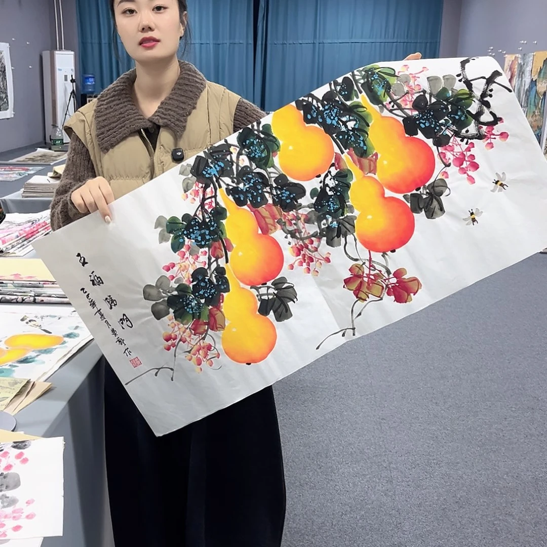 国画国画老师作品