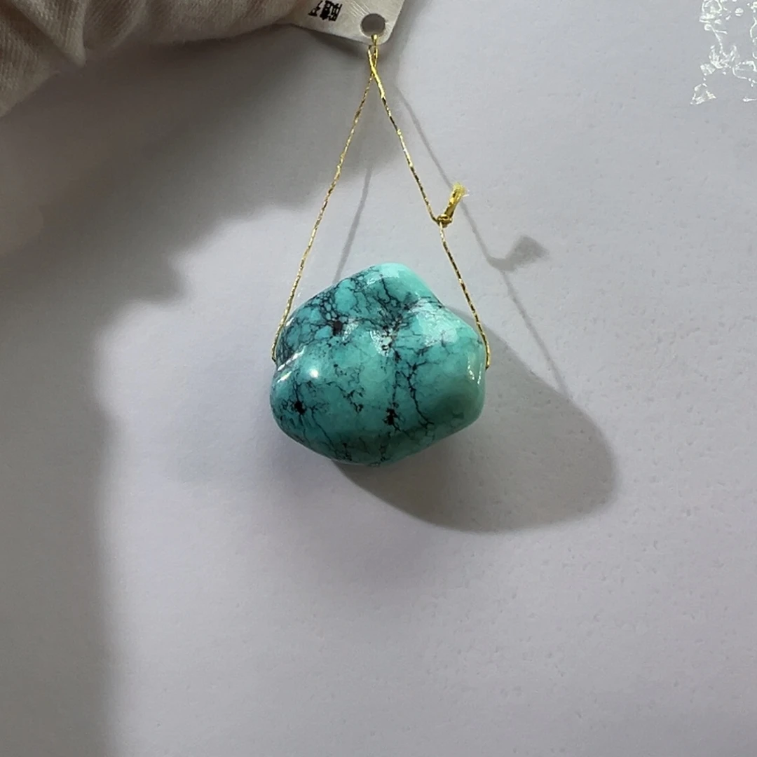 绿松石未镶嵌挂件