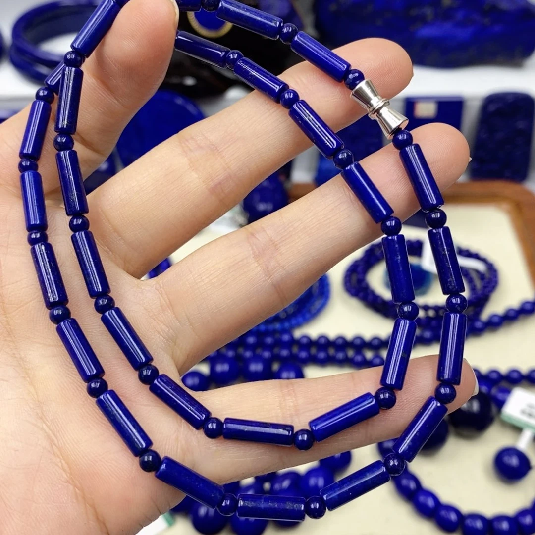 青金石颈饰未镶嵌