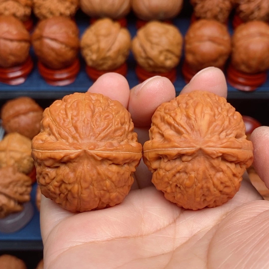 把件文玩核桃手捻金品铁锤