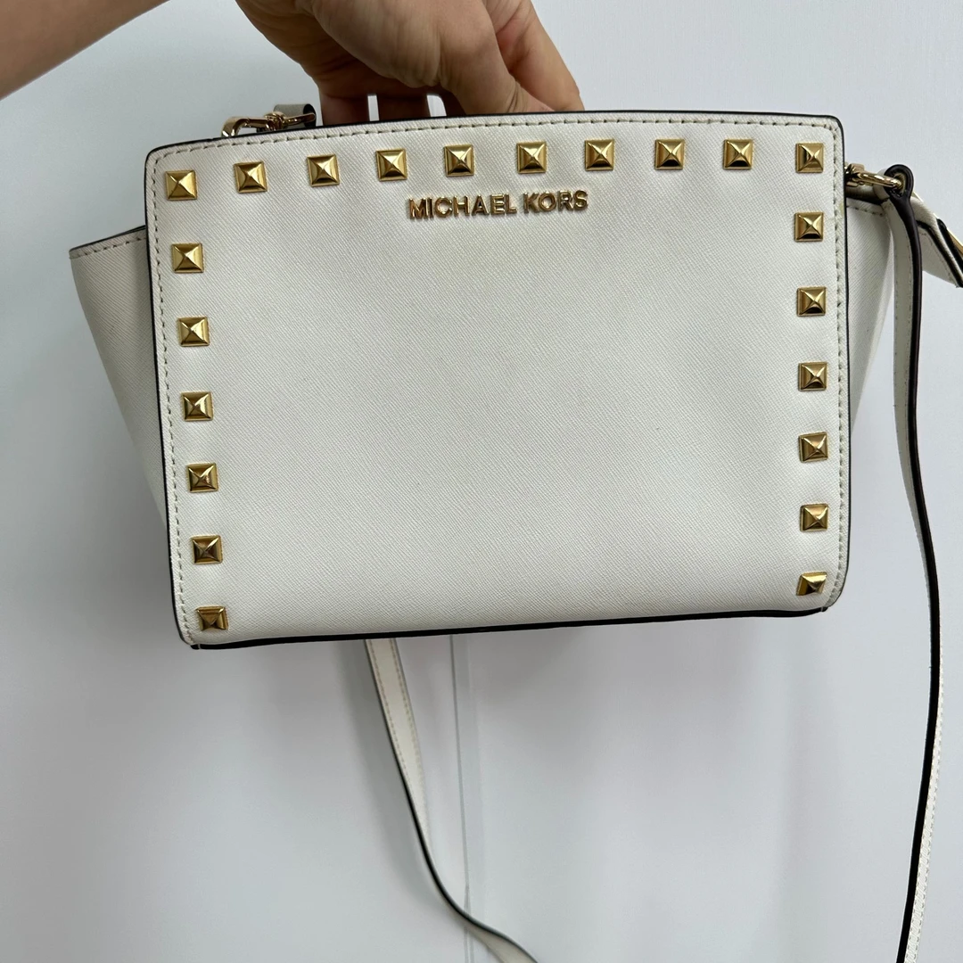 95新 MICHAELKORS/迈克高仕 迈克高仕单肩包/白色