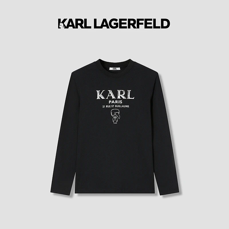 【小蔡在澳门】KARL LAGERFELD卡尔拉格斐冬季T恤1K1D50601137