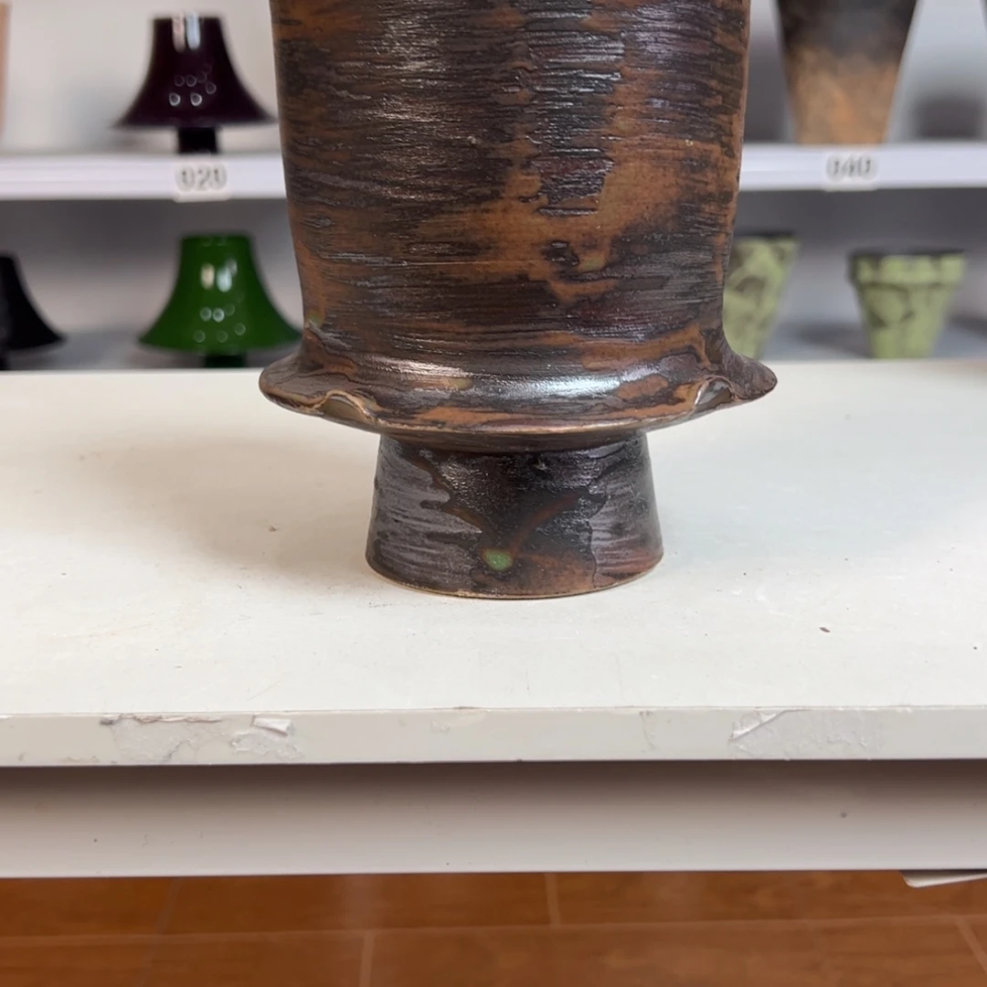 欢***喜景德镇手工花盆有孔