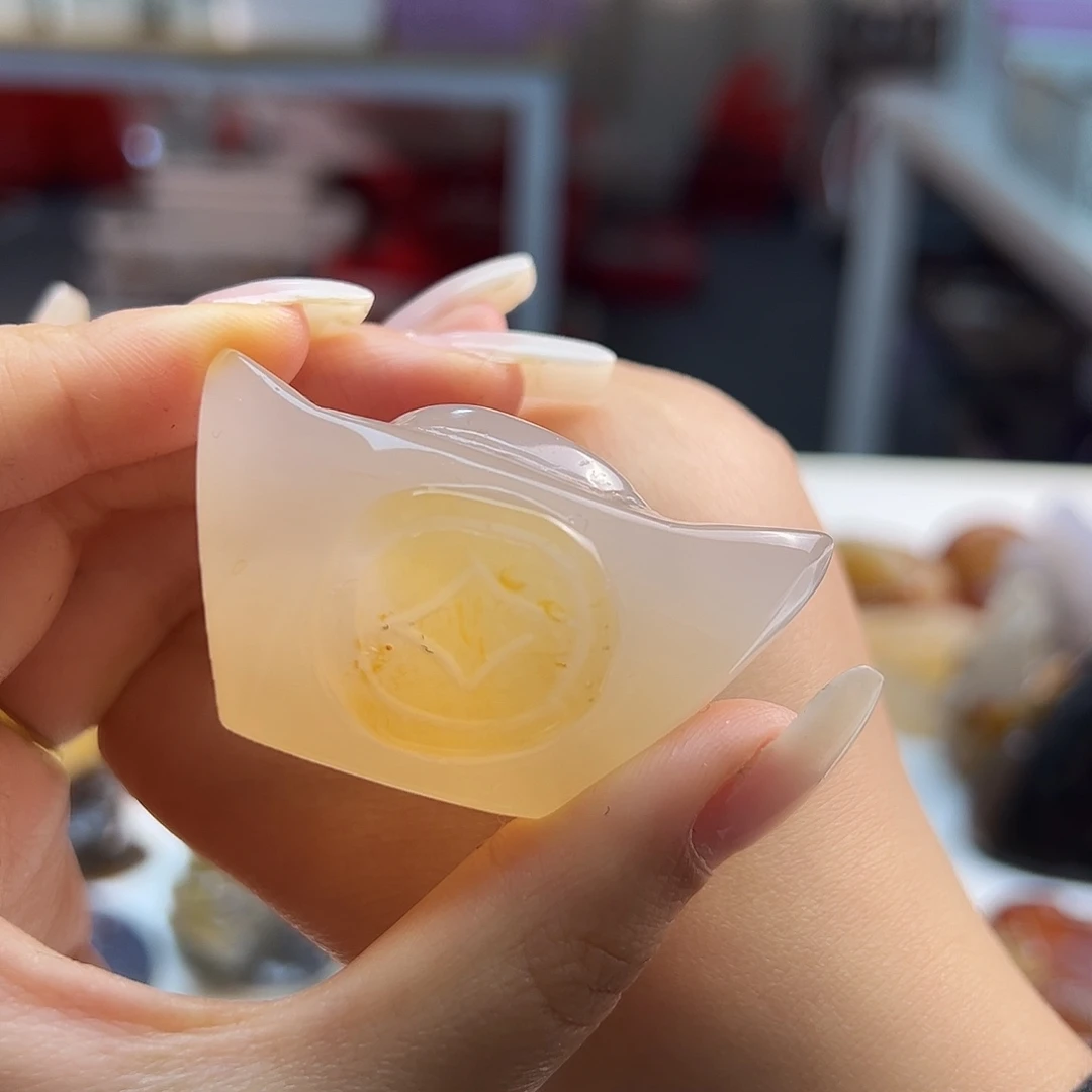 玛瑙/玉髓未镶嵌吊坠(不含链)