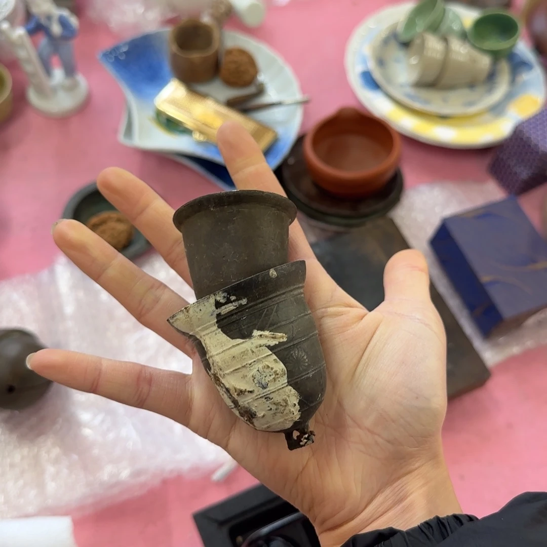 角***室瓷片瓷片中古回流孤品一件