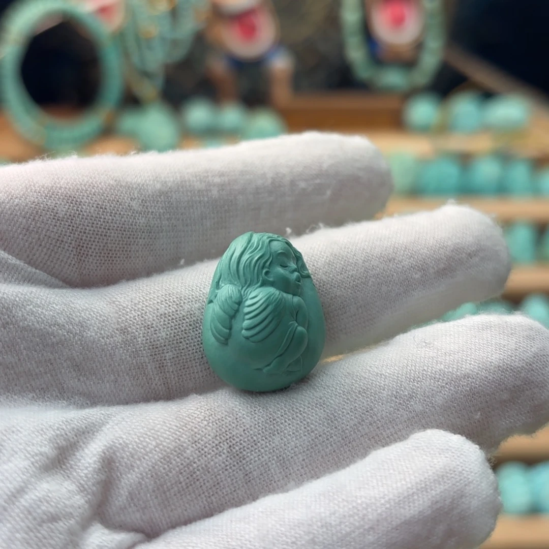 绿松石未镶嵌配饰