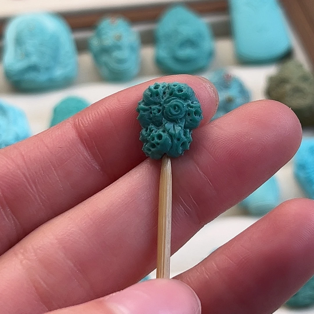 绿松石未镶嵌万骷系列