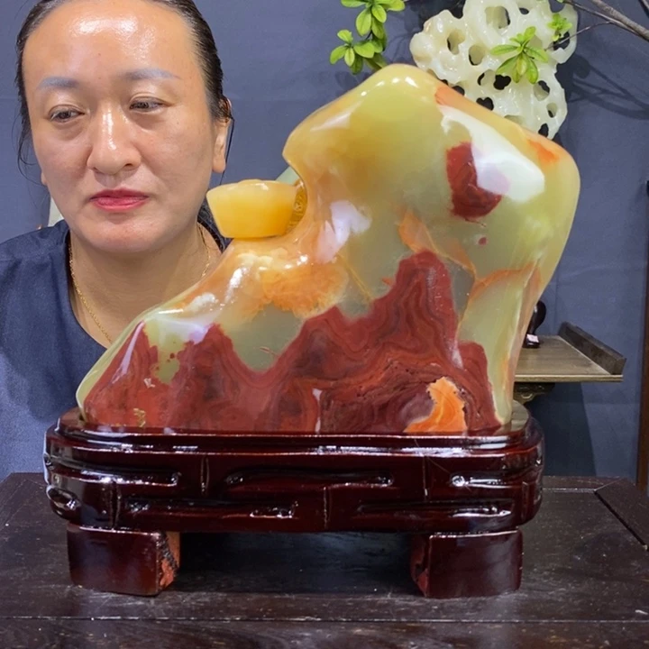 石材精品古青石摆件