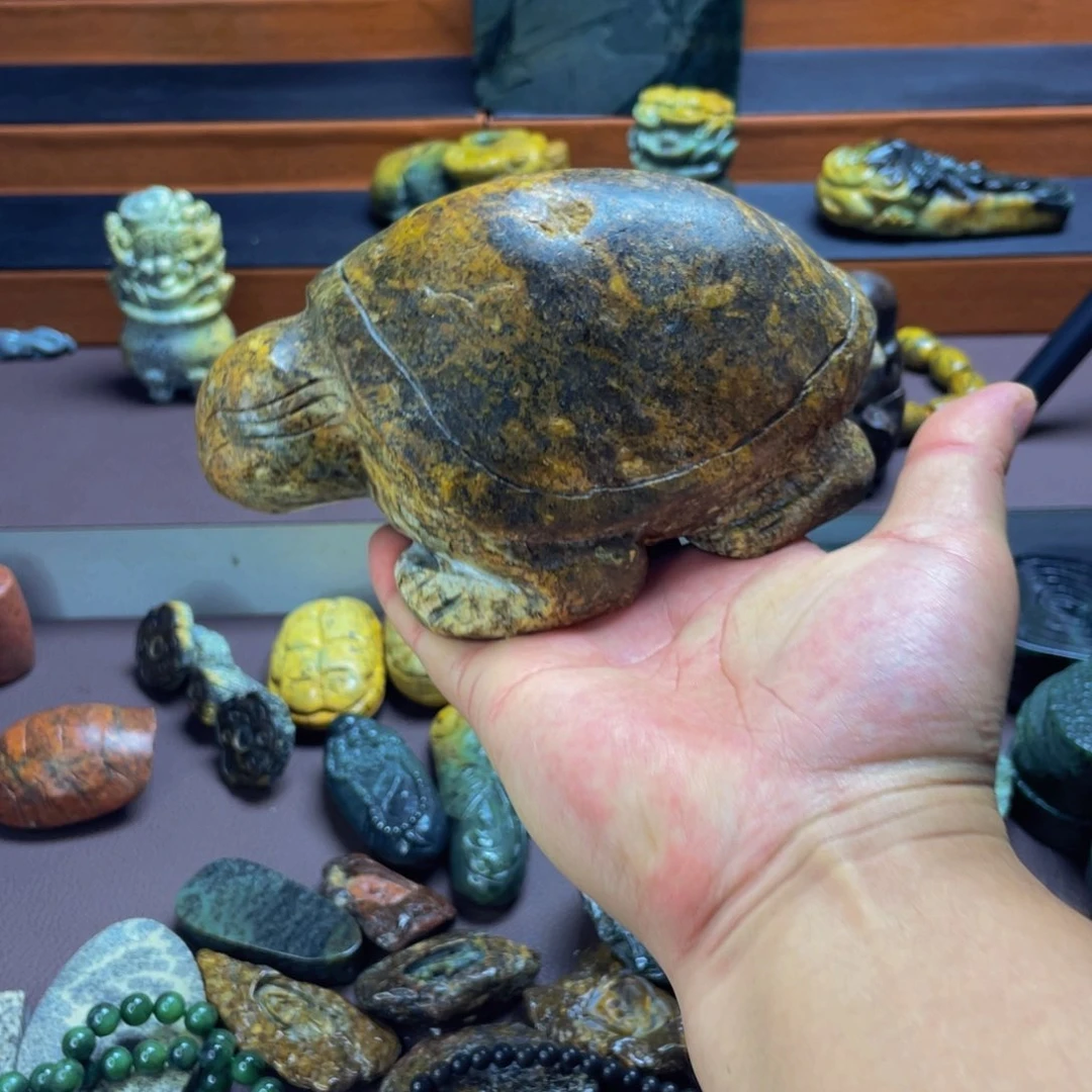 【闪购商品】未镶嵌岫岩河磨玉（透闪石质玉）挂件@**国