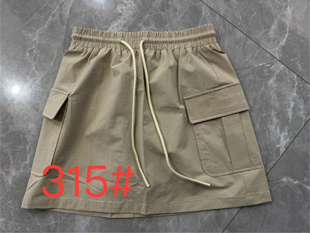 315【PINGJIE】25高货韩系街头百搭水洗休闲宽松时尚街头短裙