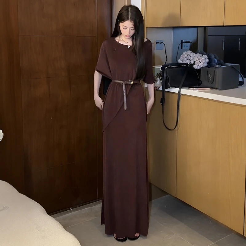 夏季法式气质名媛高级感御姐风情万种超好看轻奢显瘦连衣裙套装