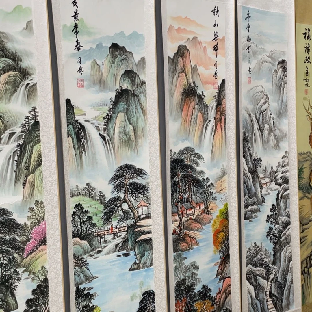 国画老师手笔手绘作品y