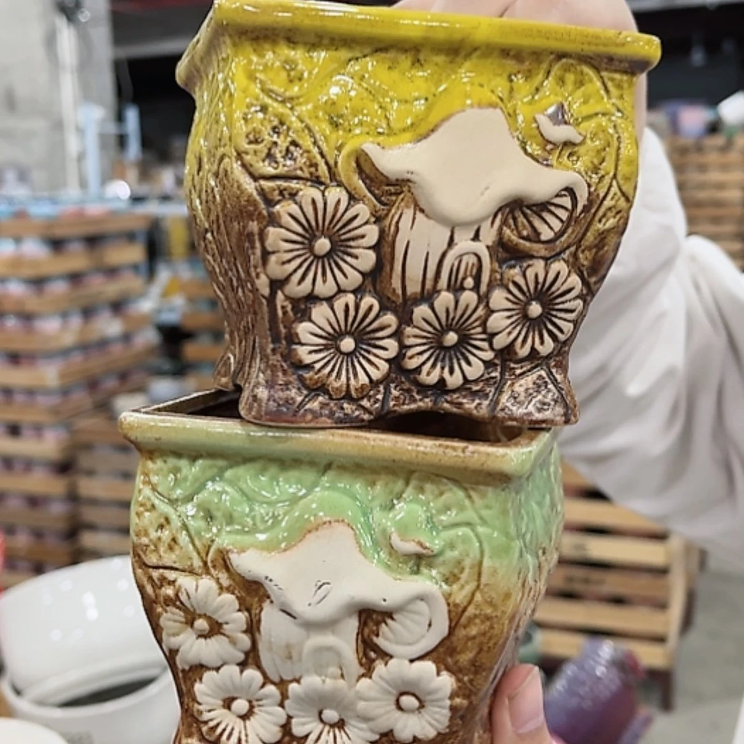 【闪购商品】陶瓷花盆