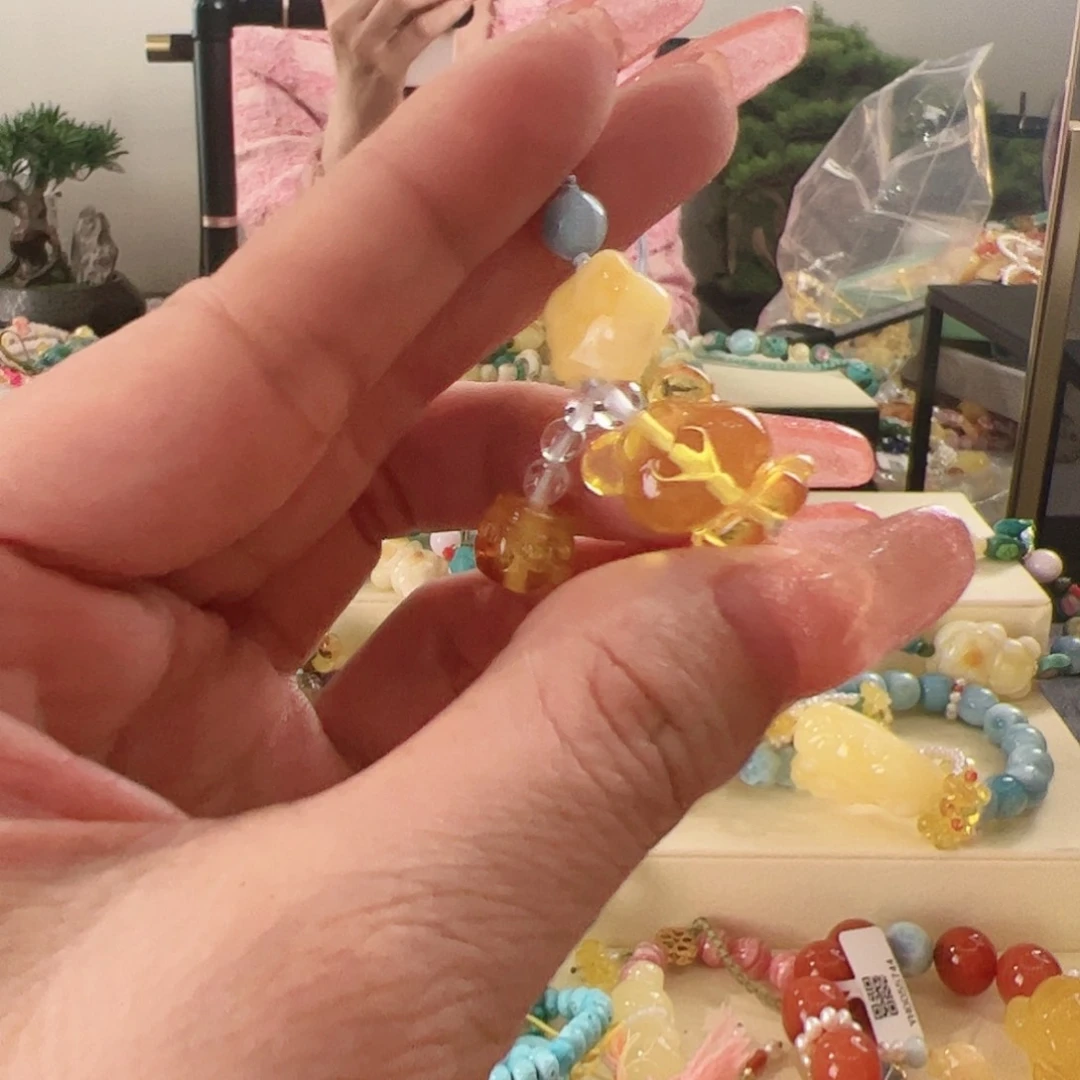 琥珀手链未镶嵌琥珀