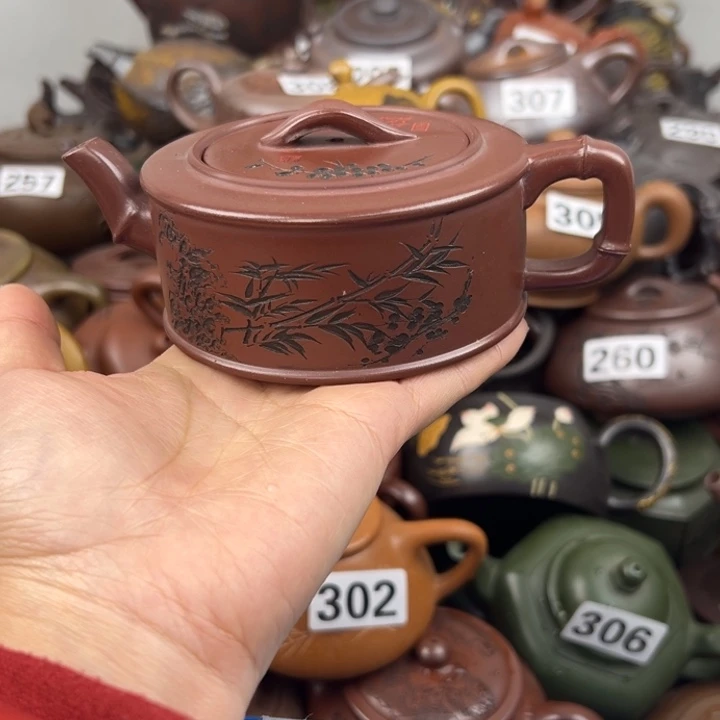 茶壶紫砂紫砂微瑕