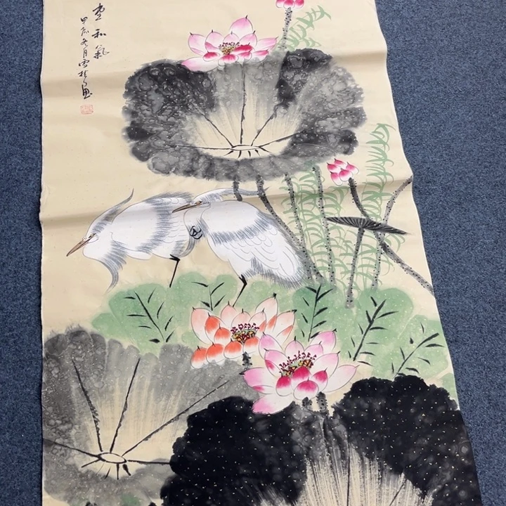 国画绘画手绘作品