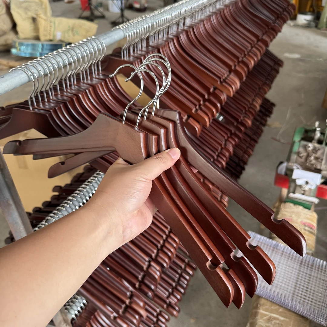 平头复古42cm衣架高品质尾货