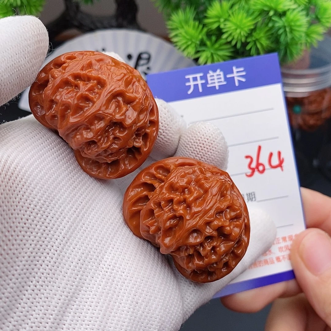 文玩核桃把件41宫灯364
