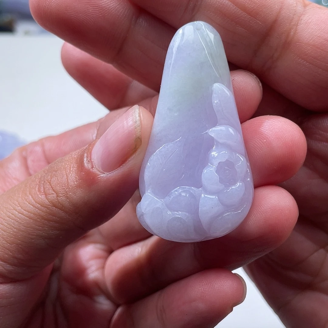 翡翠未镶嵌颈饰翡玉缘翡翠