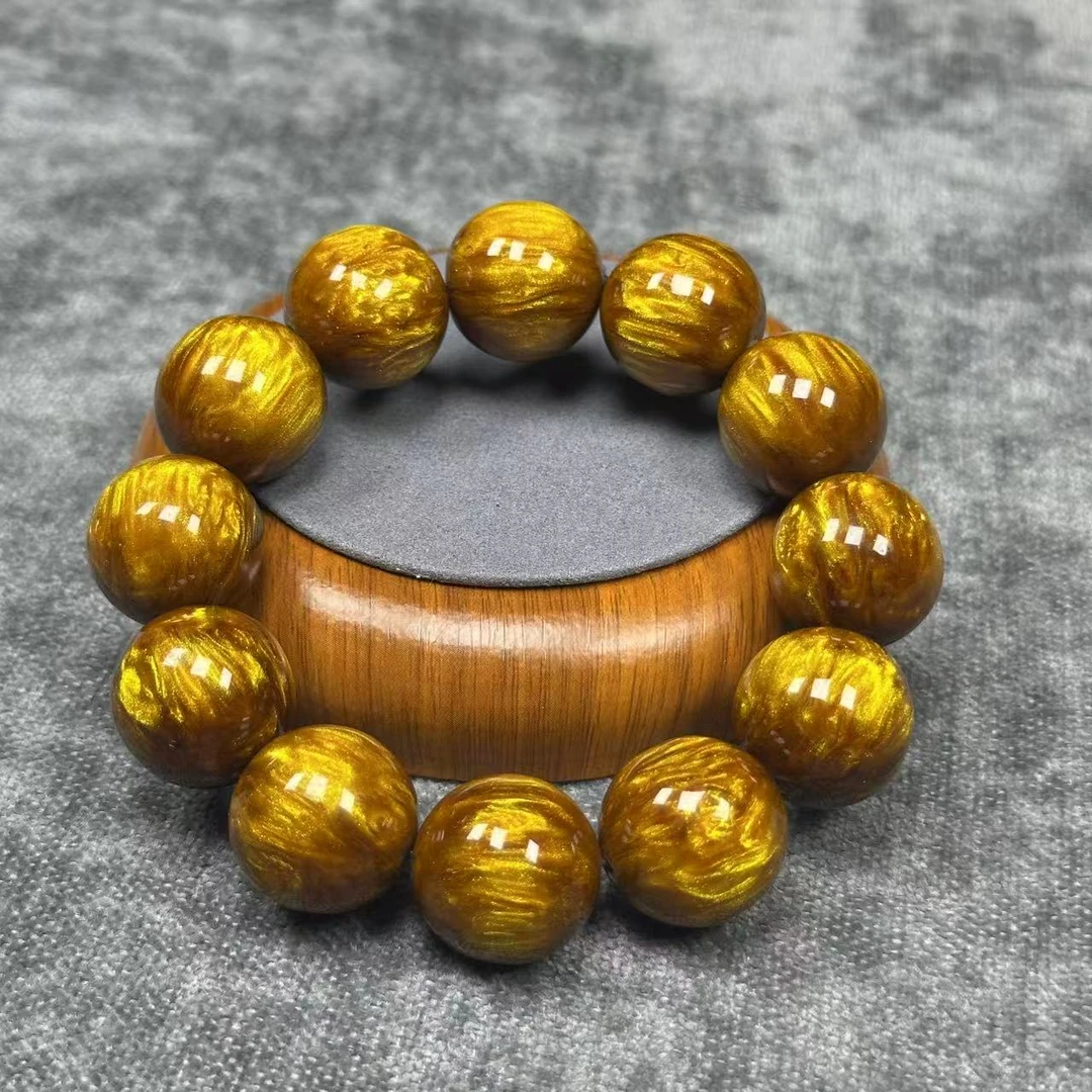 金丝楠木手串满天星单圈