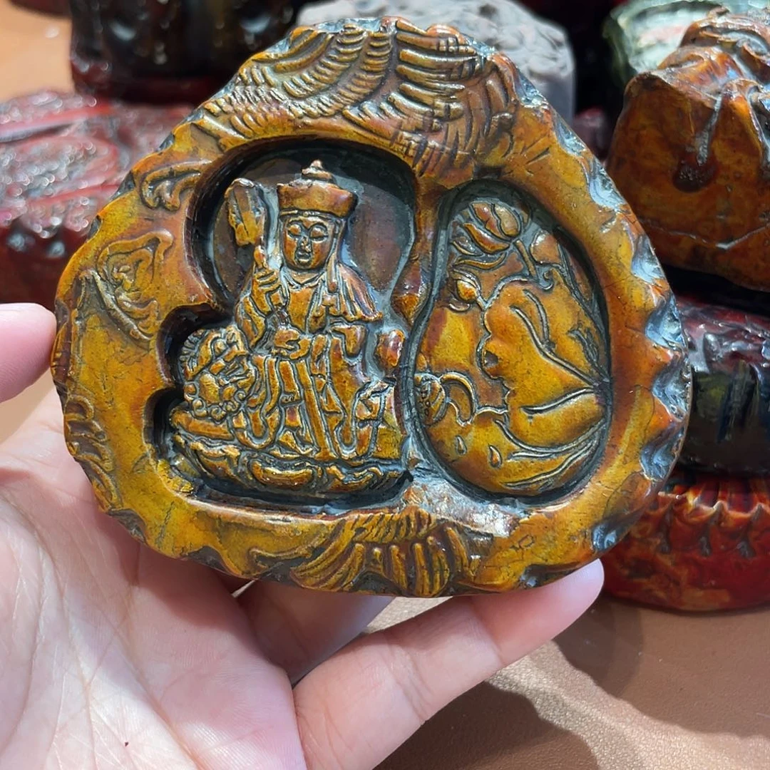 瓷片陶瓷麻线鼓茶宠