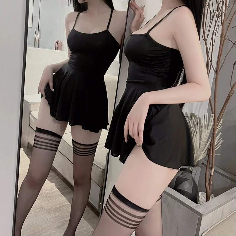 80-180斤夏季爆款冰丝睡裙睡衣女大码性感显瘦纯欲风吊带薄款睡裙